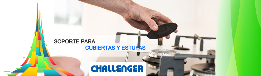 Soporte estufas Challenger Bogotá